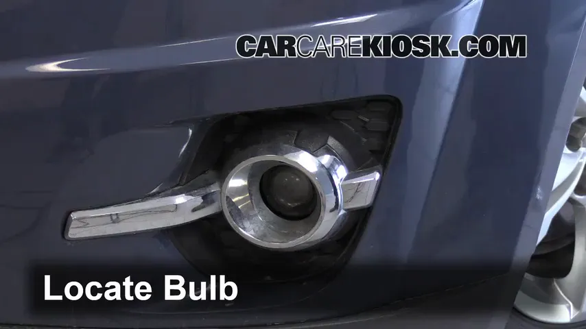 2012 Chevrolet Equinox LT 2.4L 4 Cyl. FlexFuel Lights Fog Light (replace bulb)